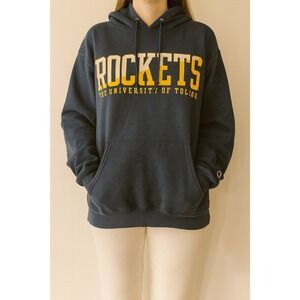 Champion University of Toledo Rockets Hoodie Sweatshirt Collegiate